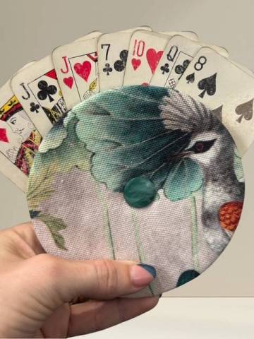 Porte carte  jouer