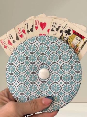 Porte carte a jouer